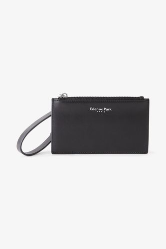 Pochette noire en cuir - Eden Park - Modalova