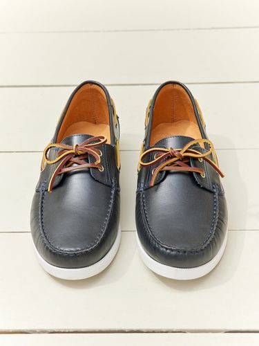Chaussures bateau cuir homme - Cyrillus - Modalova