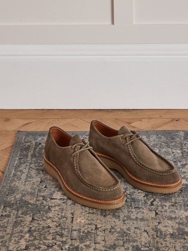 Derbies lacets croûte de cuir - Cyrillus - Modalova