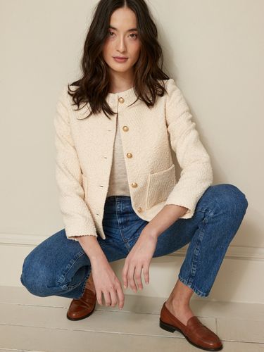 Veste sans col tweed femme - Cyrillus - Modalova