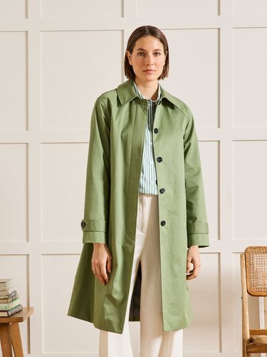 Trench long raglan femme - Cyrillus - Modalova