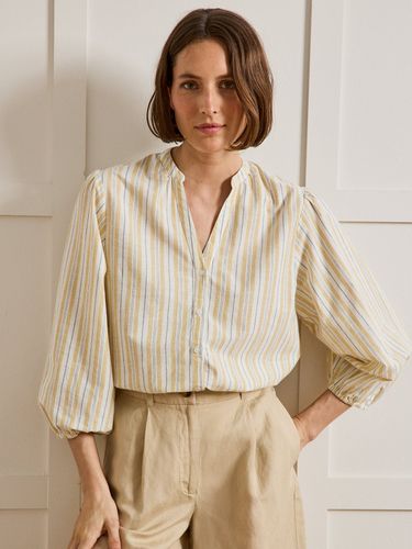 Blouse coton rayé femme - Cyrillus - Modalova