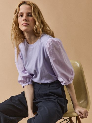 T-shirt bi-matière femme - Cyrillus - Modalova