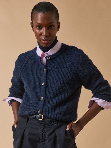 Gilet avec laine, alpaga et mohair - Cyrillus - Modalova