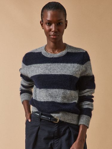 Pull rayé bicolore femme - Cyrillus - Modalova