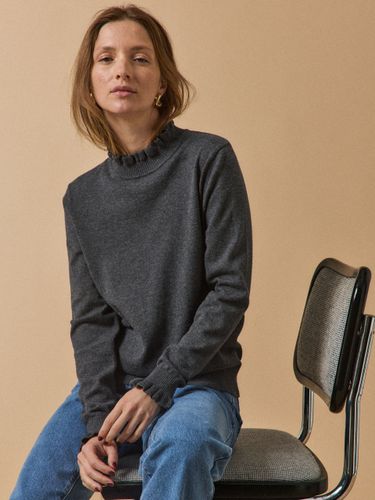 Pull volanté coton biologique et laine RWS* - Cyrillus - Modalova