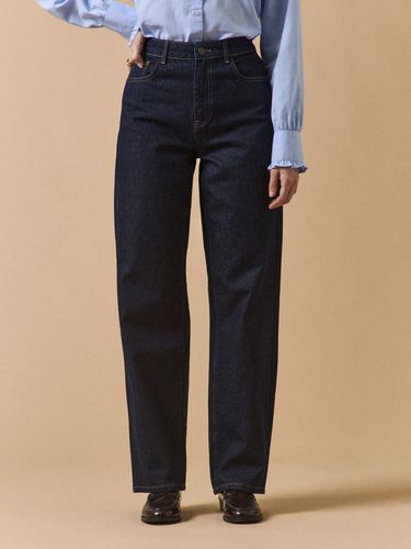 Jean wide weg Zoé coton biologique - Cyrillus - Modalova