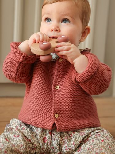 Gilet Bébé en laine et coton bio - Cyrillus - Modalova