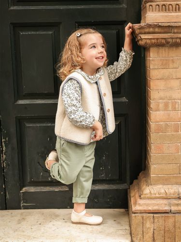 Veste sans manches réversible Bébé - Cyrillus - Modalova