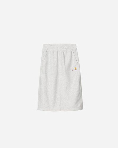 American Script Sweat Skirt | skirts M - Ash Heather - Carhartt WIP - Modalova