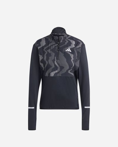Ultimate Hi Vis Reflective 1/2 Zip | | T-shirt XS - Adidas Running - Modalova