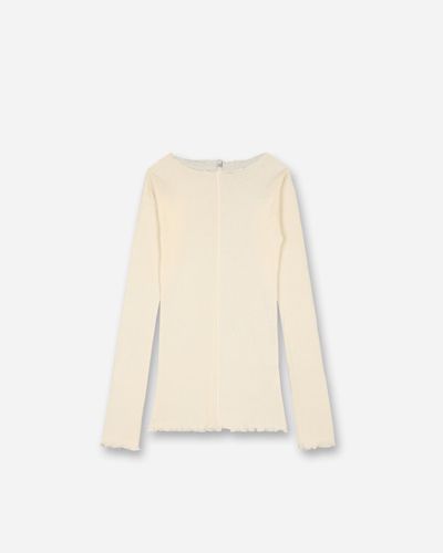 Pama Long Sleeve XS - OFFWHITE - BASERANGE - Modalova