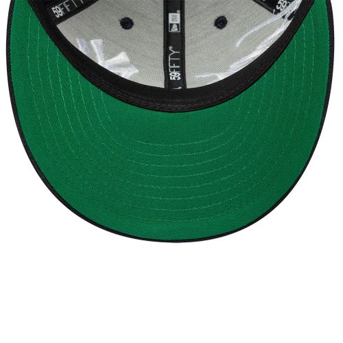 Casquette 59FIFTY Low Profile Fitted Script New York Yankees MLB Bleu unisex - New Era Cap - Modalova