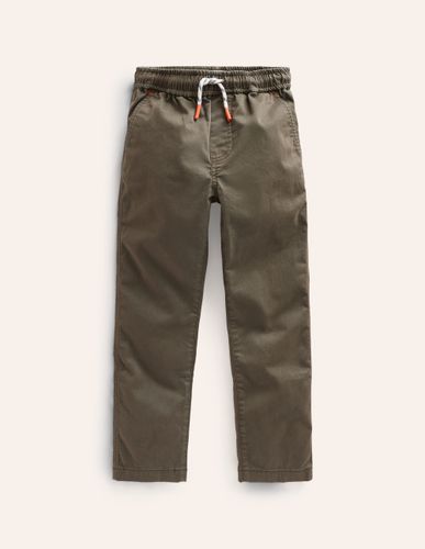 Pantalon slim à enfiler-Kaki clair - Boden - Modalova