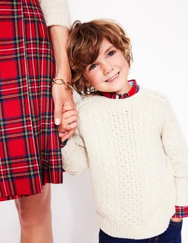 Pull traditionnel torsadé-Aristocratic Blue - Boden - Modalova
