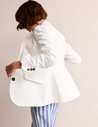 Blazer Marylebone en lin - Boden - Modalova