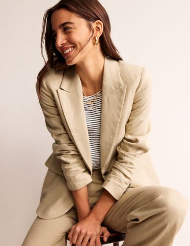 Blazer Marylebone en lin - Boden - Modalova