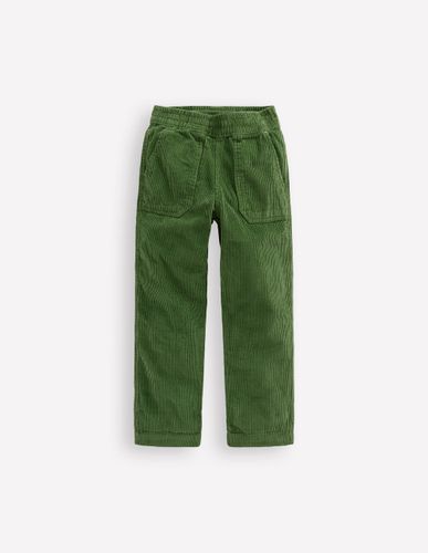 Pantalon à enfiler en velours côtelé-Vert promenade - Boden - Modalova