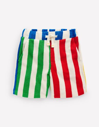 Short en éponge-Rayé pêle-mêle - Boden - Modalova