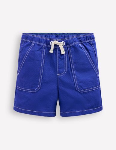 Short en coton à enfiler-Bleu vif - Boden - Modalova