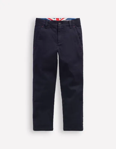 Pantalon chino classique-Bleu Marine Foncé - Boden - Modalova