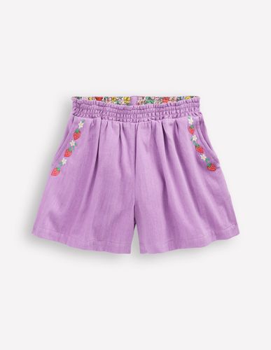 Short à enfiler-Violet aster - Boden - Modalova