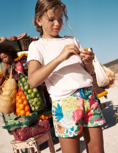 Short imprimé en jersey-Fruit tropical multi - Boden - Modalova