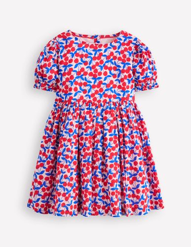 Robe Madeline tissée-Cerises rose craie - Boden - Modalova