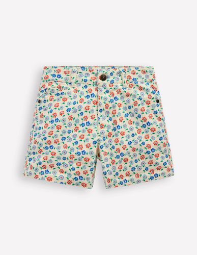 Short en jean-Pâquerette vanille blanc vintage - Boden - Modalova