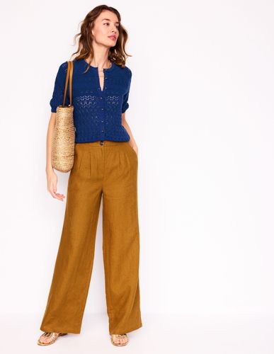 Gilet Elodie surpiqué-Aristocratic Blue/ Ivory Stripe - Boden - Modalova