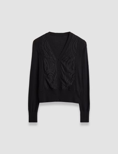 Lace Knit Cardigan - L - Joseph - Modalova