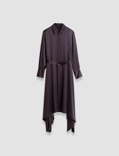 Cyprien Silk Satin Dress - Shorter / 34 - Joseph - Modalova