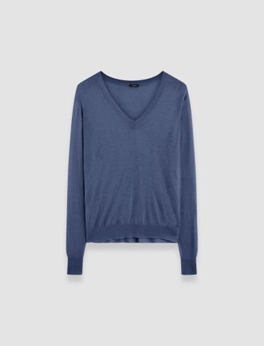Cashair V Neck Jumper - M - Joseph - Modalova