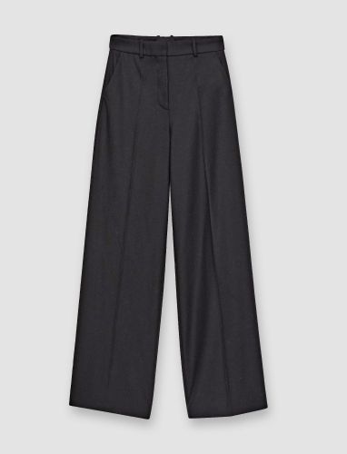 Flannel Stretch Alana Trousers - Regular / 34 - Joseph - Modalova