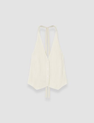 Suez Pleat Jacquard Tie Waistcoat - 44 - Joseph - Modalova