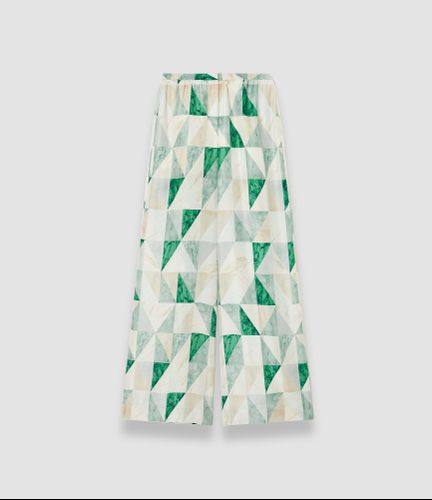 Thoresby Marble Print Silk Trousers - Regular / 34 - Joseph - Modalova