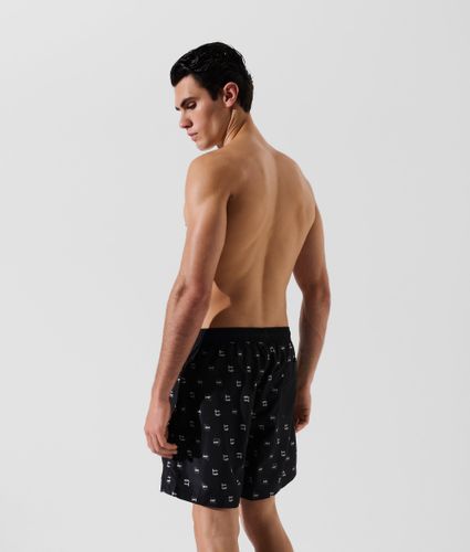 Ikon All-over-print Boardshorts, , , Taille: S - Karl Lagerfeld - Modalova