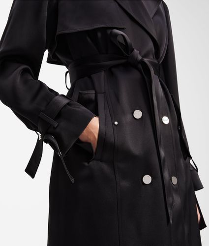 Fluid Trench Coat, , , Taille: 46 - Karl Lagerfeld - Modalova