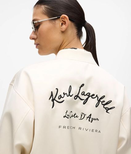Veste Bomber Côte D'azur, , , Taille: 38 - Karl Lagerfeld - Modalova