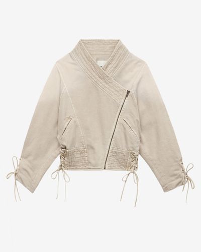 Veste Edina - Écru - Taille 34 - Isabel Marant - Modalova