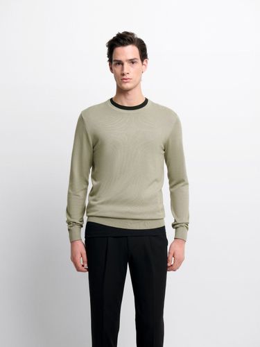 Pull col rond en viscose certifiée - Devred - Modalova