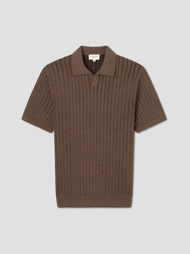 Polo maille col ouvert en coton - Devred - Modalova
