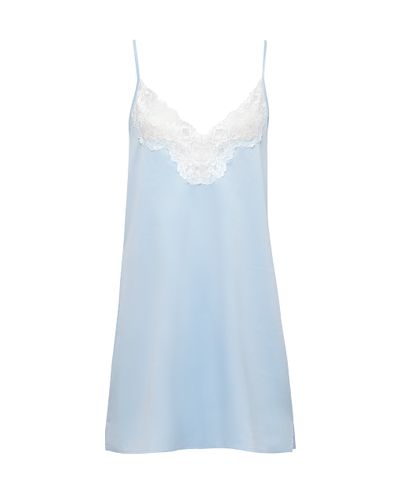 Bluebella Nuisette Isabella en Satin Luxueux Glacé/Blanc - Bluebella - FR - Modalova