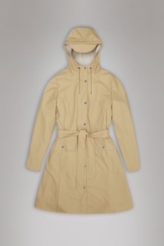 Rains Curve Long Jacket - Sand - Rains - Modalova