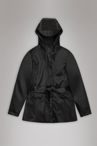 Rains Curve Jacket - Black Grain - Rains - Modalova