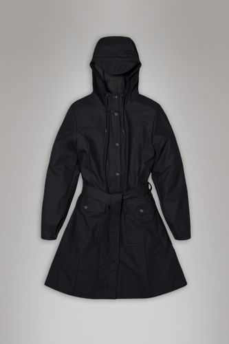 Rains Curve Long Jacket - Black - Rains - Modalova