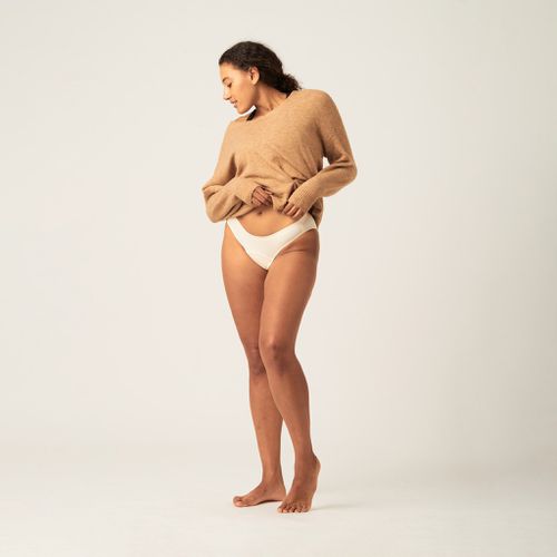 Womens Recycled Seamfree Bikini Moderate-Heavy Absorbency Period Underwear / / 06/2XS / Moderate Heavy - Modibodi - Modalova