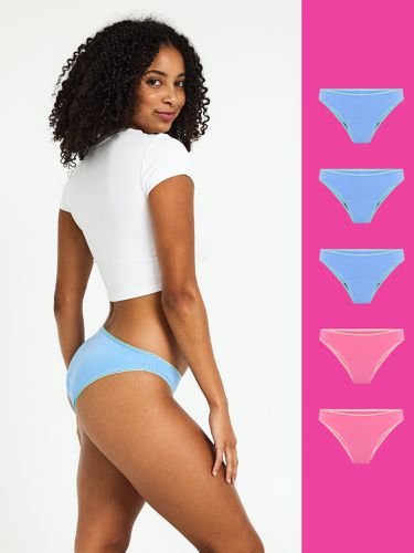 Modibodi Lola Cheeky Brief Bundle 5 Pack / 36 / 36 - Modibodi EU - Modalova