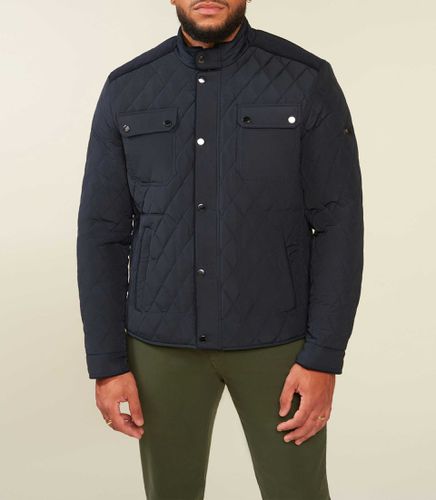 Blouson surchemise matelassé bi-matière MACEOBT XXXXXL - IZAC - Modalova