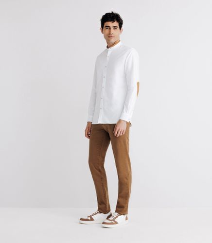 Chemise à coudières blanche - IZAC - Modalova